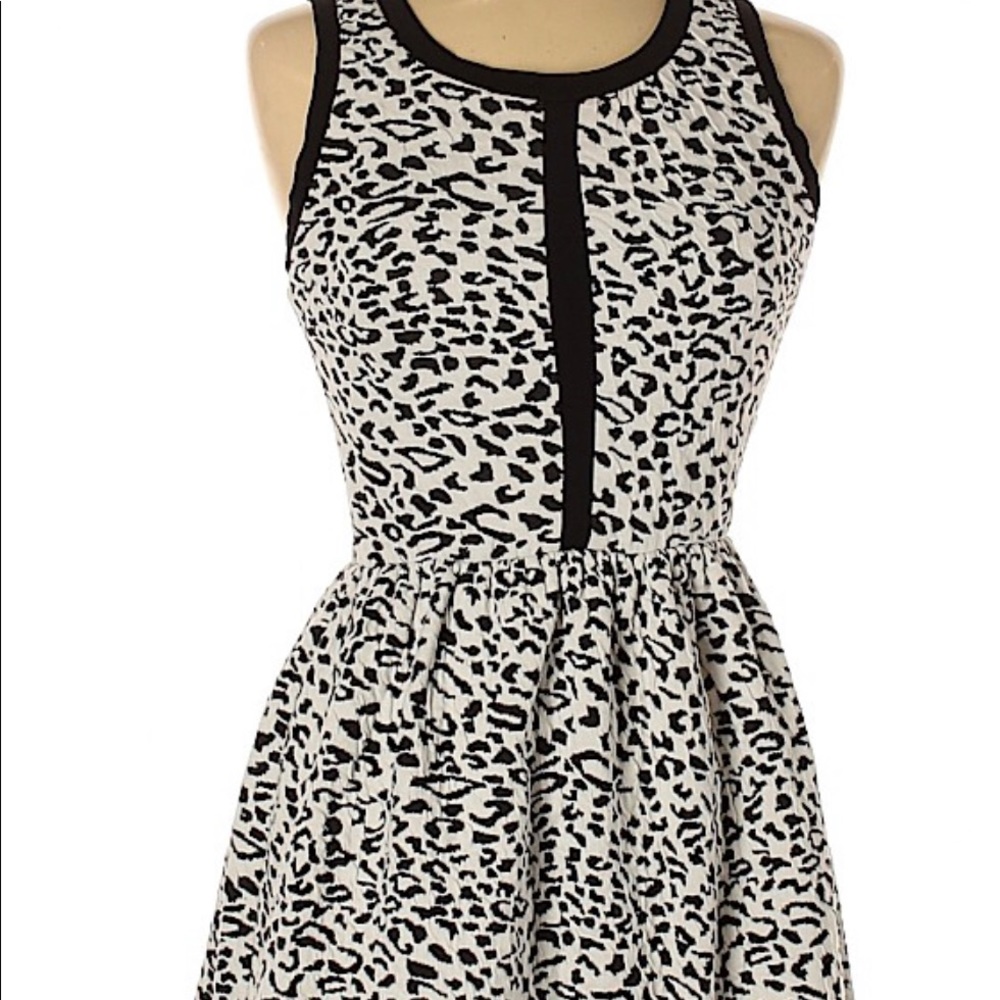 Aqua Bloomingdales Animal Leopard Print Dress - Picture 6 of 6